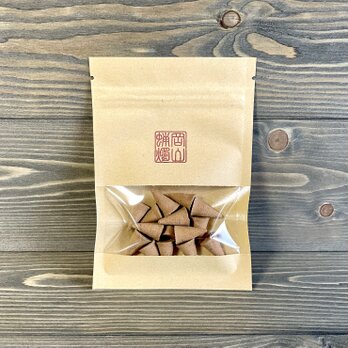 〈レモングラス〉お香（コーン型）- Aroma incense- 15個入り