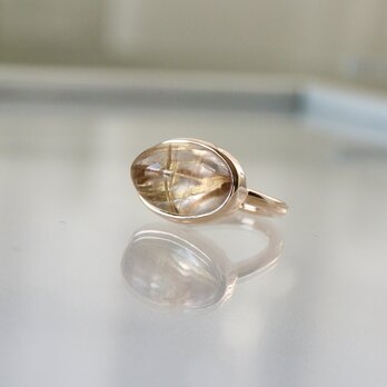 K10[ルチルの実]goldrutilatedquartzの画像