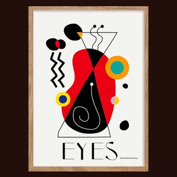 EYES　送料無料 　イラスト　A4〜A0　ポスター　アートポスター　アートsei検索新着順　3547の画像