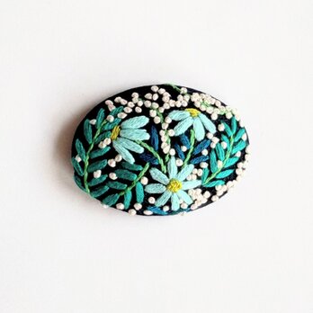 小さなお花の刺繍ブローチ・botanical#376の画像
