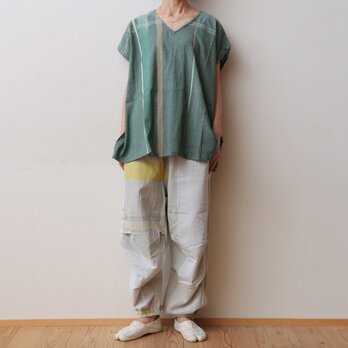 【NEW】nica pants HOSO cotton