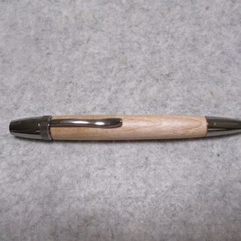 斧折樺(オノオレカンバ)　椿油仕上げ　回転式ロングパトリオットボールペン　の画像