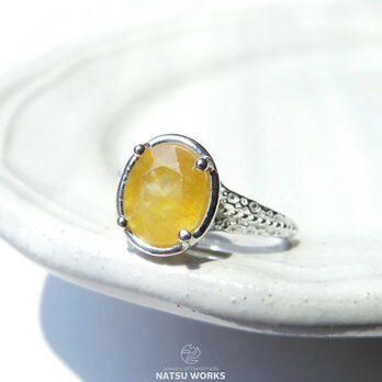 サファイア リング / Yellow Sapphire Ring 3の画像