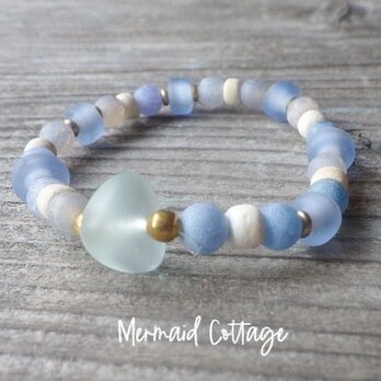 Seaglass beach braceletの画像