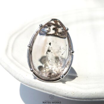 水入り水晶 リング / Enhydro Quartz Ring 2の画像
