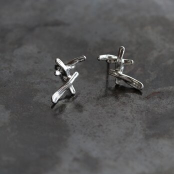 錫のピアス　TOLOLY　こえだs