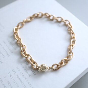 Vintage Chain bracelet  k14の画像