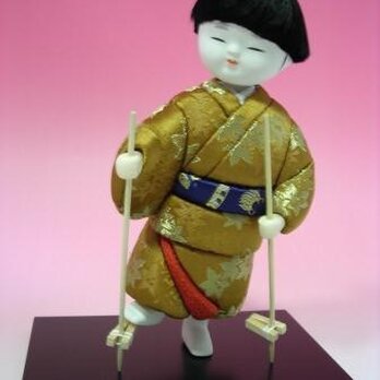 木目込み　竹馬