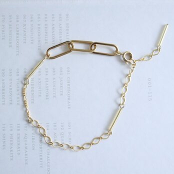 Vintage × Chain tassel braceletの画像