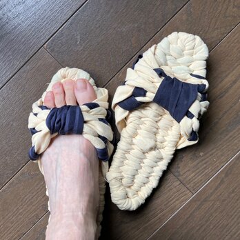 さらふわ幸せルームサンダル（コットン製） 訳ありお買い得