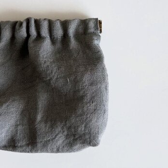 SIMPLE POUCH / grayの画像