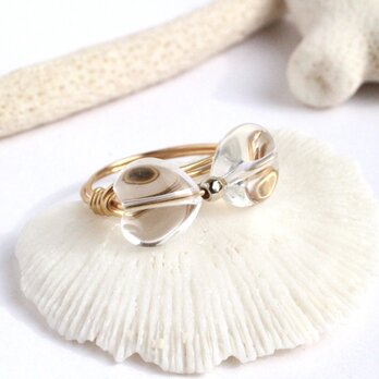 Quartz　Ribbon　Wire　Ringの画像