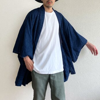 昭和後期 ジャパンヴィンテージ 羽織 着物 ジャケット 〜龍刺繍羽裏〜の画像
