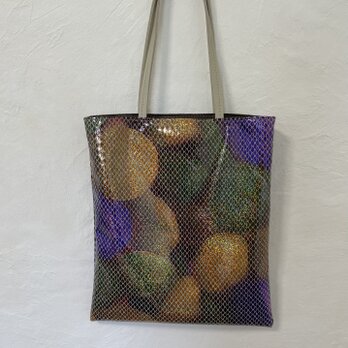 メタリックトート