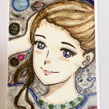 宇宙人のようなの画像