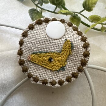 ◆ハンドメイド◆ ミナペルホネンコードホルダータンバリンrepoケーブルバンドリバーシブル仕立てベージュの画像
