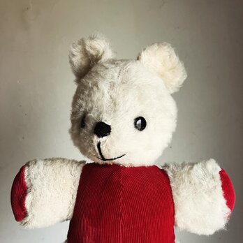 フランス　ヴィンテージ　しろくまの赤ちゃんの画像