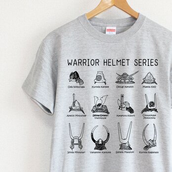 戦国武将兜２Tシャツ メンズタイプ（gray）