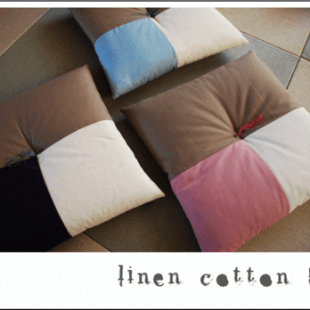 Japanese cushion＜cotton＋Linen＞５０の画像