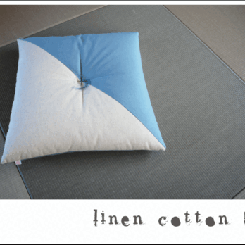 Japanese cushion＜cotton＋Linen＞５０