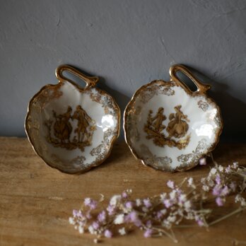 LIMOGES 小さなお皿　リモージュ　フランスヴィンテージ　ブロカントの画像