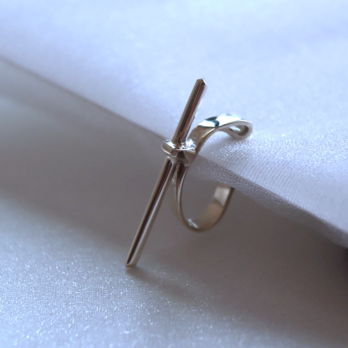 入荷 Pointed stickイヤーカフ SV925片耳用