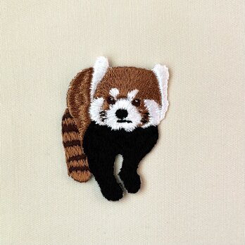 刺繍ワッペン■レッサーパンダ■の画像
