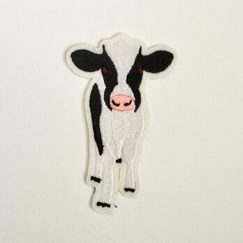 刺繍ワッペン■牛の画像