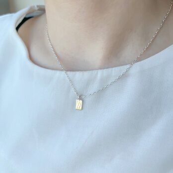 River necklace Vertical  / リバーネックレス 縦長　〜Designed by Hanauta〜の画像