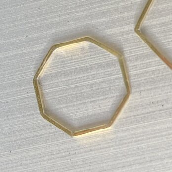 Hachikaku ring K18 / 八角リング K18 ゴールド　〜Designed by Hanauta〜の画像