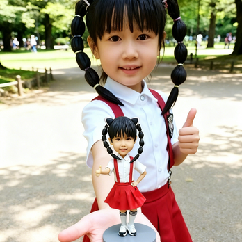 写真から作るオーダーメイドフィギュア｜子供・キッズの成長記念にのギフト｜赤ちゃん似顔人形｜出産祝い・誕生日プレゼント