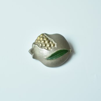 落雁ブローチ【ざくろ】の画像