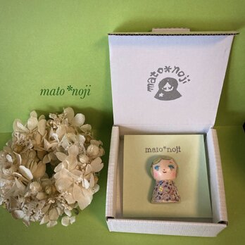 mato*noji初　７つの「オシャレちゃんブローチ」その④の画像