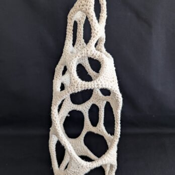202.手編みのボトルオブジェ〈Bone〉の画像
