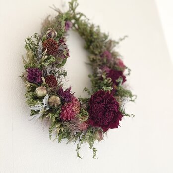 芍薬とダリア  ~雫ドライフラワーの画像