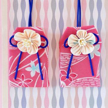 （流星花）元巫女が作る花のお守り袋の画像