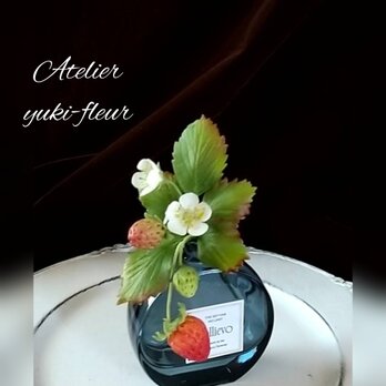 ★粘土の花[コロンと愛らしく]★の画像