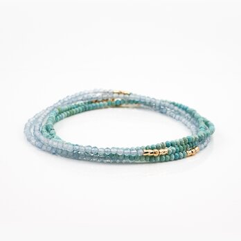14KGF Triplet / Turquoise Aquamarineの画像