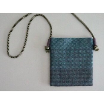 pocket-bag -　blue gray-の画像