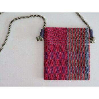 pocket-bag -red brack-の画像
