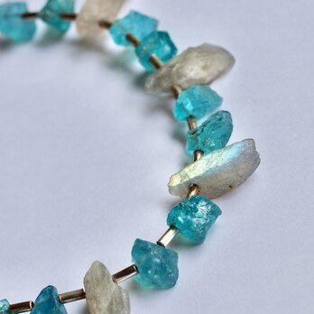 Rough Nugget　アパタイト／ネックレス