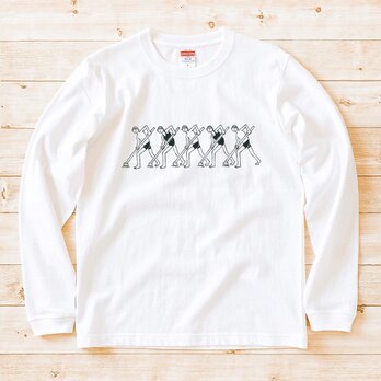 長袖Tシャツ『プール掃除』男女兼用 ロンTの画像