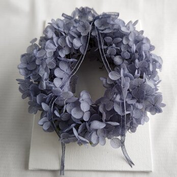 mini canvas wreath （blueberry）の画像