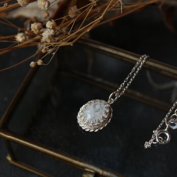 ハイアライトのネックレス/silver