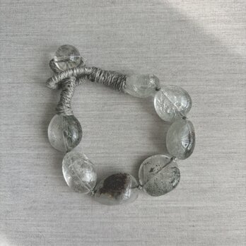 小さな森。ガーデンクォーツのブレスレット
