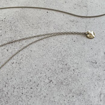 Simple Coin Metal Necklaces ミニマリストレイヤーネックレス　40ｃｍ前後セットの画像