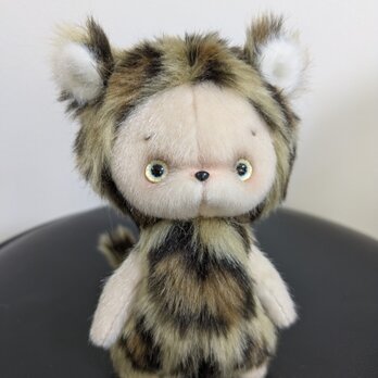 ぬいぐるみ☆着ぐるみみたいなひょうさん☆立ち姿