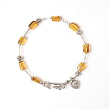 -Burmite- silver bracelet