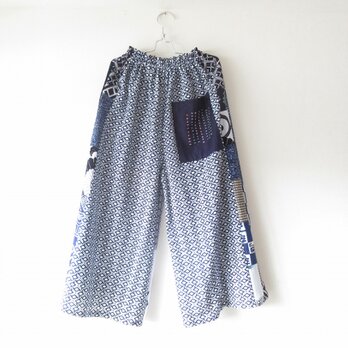 ☆浴衣ガウチョパンツ☆ポケットステッチ♪の画像