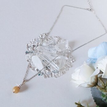 『11月の誕生石』トパーズ 天然石のネックレス